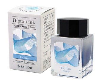 Sailor "Dipton" Shimmering Dip Pen Ink (20mL) - Ice Dance