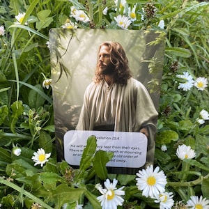 Supere Cada Batalha | 70 Cartas Dupla Face de Jesus Cristo | Livreto Breakthrough | Baralho Poderoso de Cartas Bíblicas | Presente Cristão/Católico
