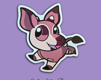 Okapi Sticker - cute, vinyl, water bottles, laptops, fun, unique