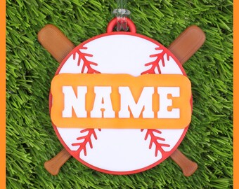 ETIQUETA PARA BOLSA DE BÉISBOL • Etiqueta de nombre de béisbol personalizable • Regalo de béisbol • Regalo perfecto para jugadores de béisbol • Regalo de fin de temporada