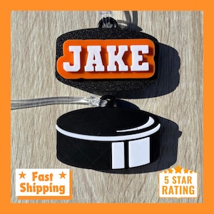 ICE HOCKEY Bag Tag • Ice Hockey Gift • Ice Hockey Name Tag • Perfect Gift for Ice Hockey Players • Sports Bag Tag • Personalized Bag Tag