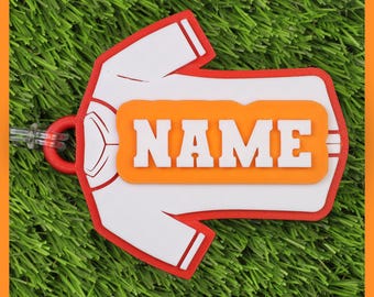 ETIQUETA PARA BOLSA DE BÉISBOL • Etiqueta de nombre de béisbol personalizable • Regalo de béisbol • Regalo perfecto para jugadores de béisbol • Regalo de fin de temporada
