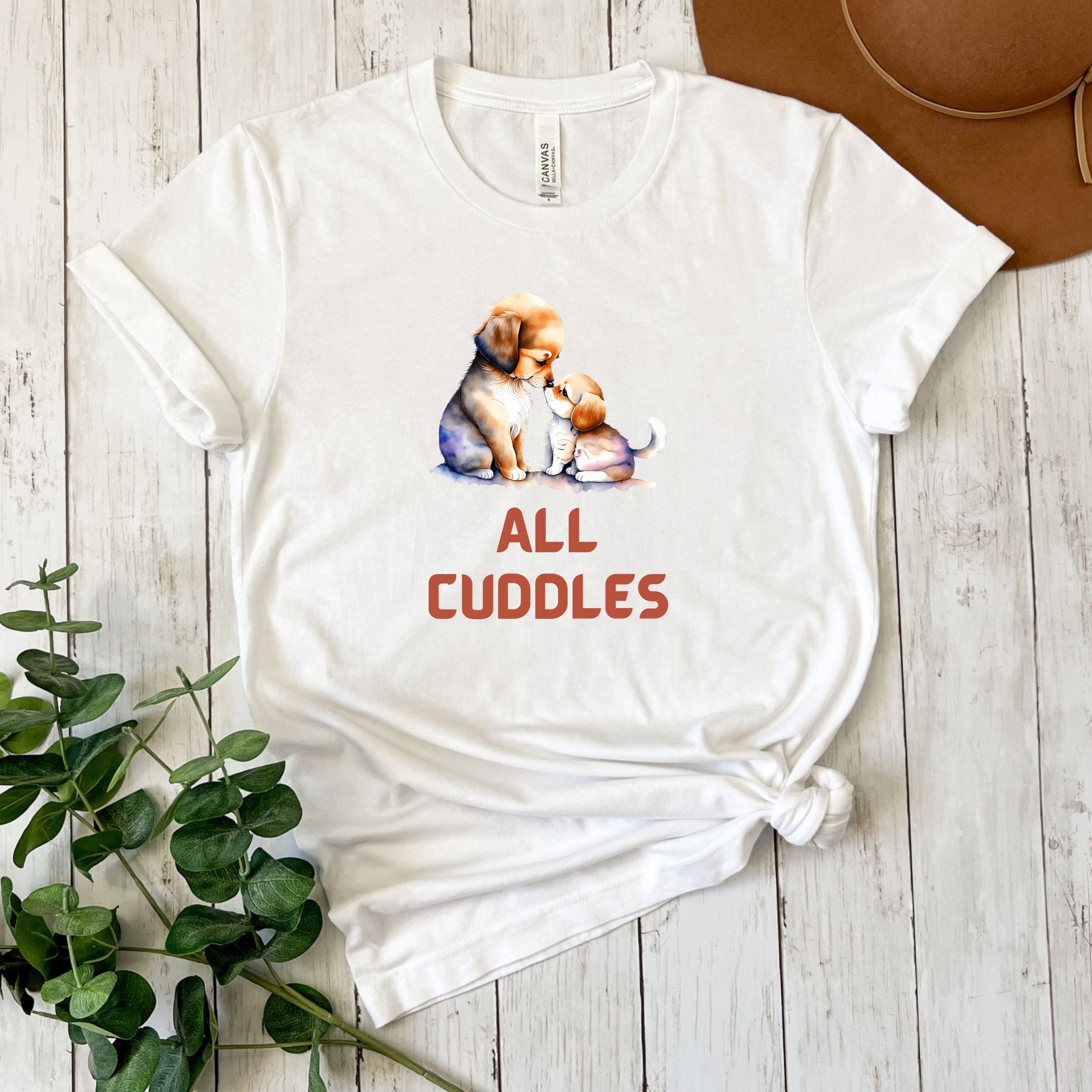 T-shirt with Cuddles Lover print
