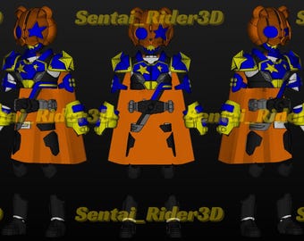 Kamen Rider Punk Jack Monster for PEPAKURA