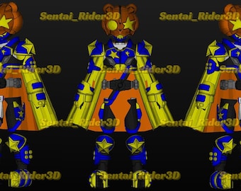 Kamen Rider Punk Jack Fever Monster for PEPAKURA