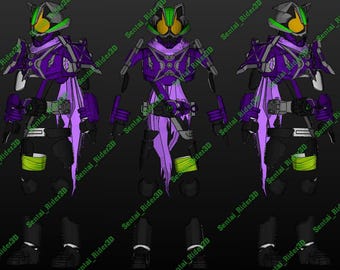 Kamen Rider Tycoon Shinobi Form Pepakura