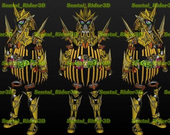 Kamen Rider Ex-Aid Hyper Muteki for PEPAKURA
