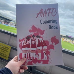 Arsenal vrouwen geïnspireerd kleurboek afbeelding 3