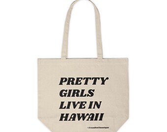 vault 001: pretty girls live in hawaii tote