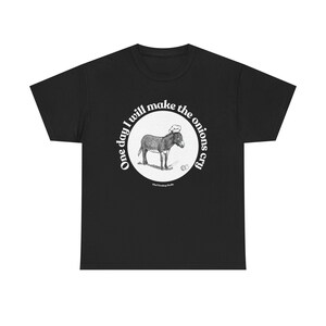 Chef Donkey Hodie Unisex Tee, Funny Foodie Tshirt, Cooking Humor Shirt, Kitchen Joke Top, Culinary Gift Apparel