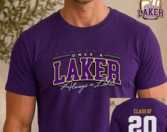Once a Laker T-Shirt | Vintage Collegiate Lakers Class 88