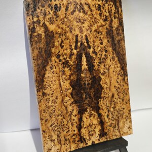 Spalted Black Ash Burl Stabilized Wood Knife Blank Scale Set KS697 - Etsy