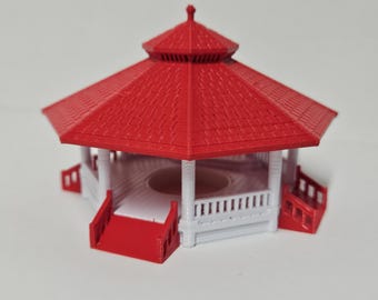 Decorative Ant Trap Model Pavillion / Gazebo, N-Scale