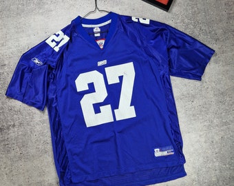 Vintage Reebok New York Giants Jersey #27 Ron Dayne NFL Football Adult Size XL