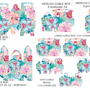 GABLE BOX BUNDLE - Canva Editable Template