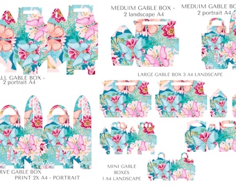 GABLE BOX BUNDLE - Canva Editable Template