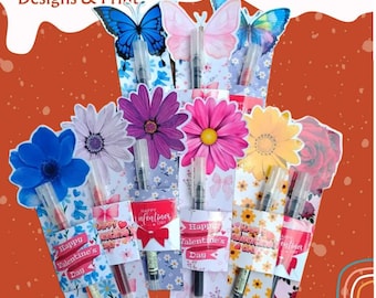 Valentine's Day Pen and Chocolate Holder