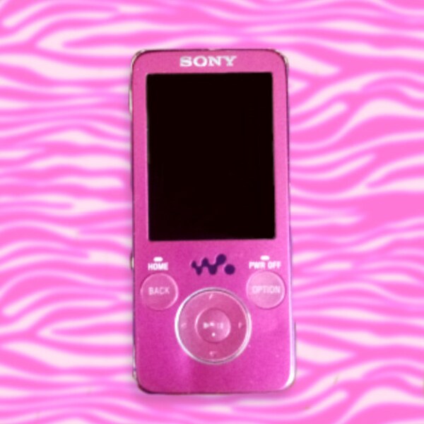 Y2K Extra Rare Pink MP3 Player