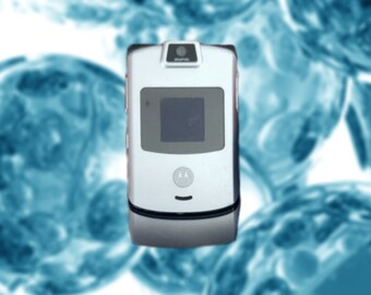 Motorola Razr V3M argent (fonctionne !)