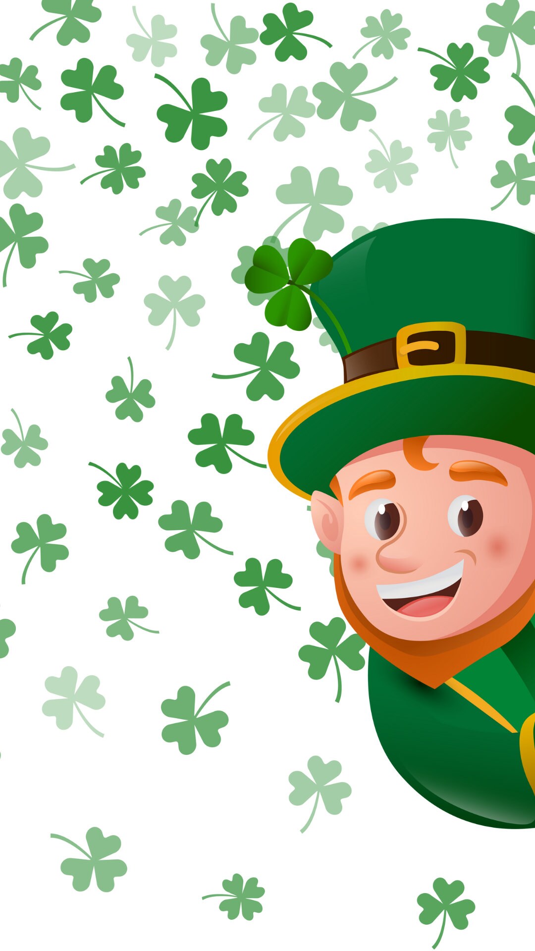 Lucky Leprechaun Wallpaper - Etsy