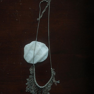 Vintage Milor 925 sterlingzilveren franjeketting – Italiaans ambachtelijk kettingstatement, boho retro glamour