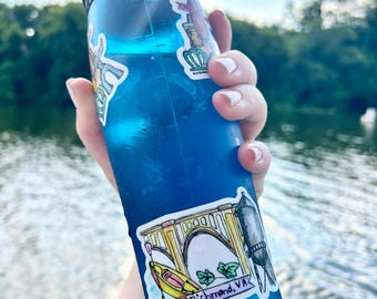 Calcomanía de Richmond, Virginia / Calcomanías de RVA