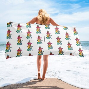 Charlotte, North Carolina Towel  |  Towel with Charlotte, NC Design