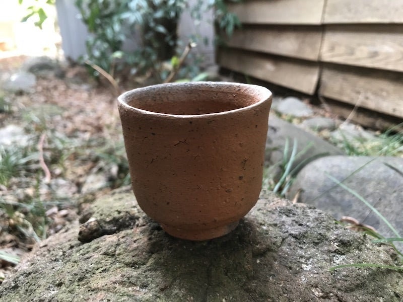 いのまさ 本間伸一 焼締ぐい呑 honma Shinichi Yakishime Guinomi Sake Cup - Etsy