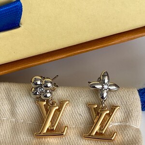 Louis Vuitton Earring Etsy Hong Kong