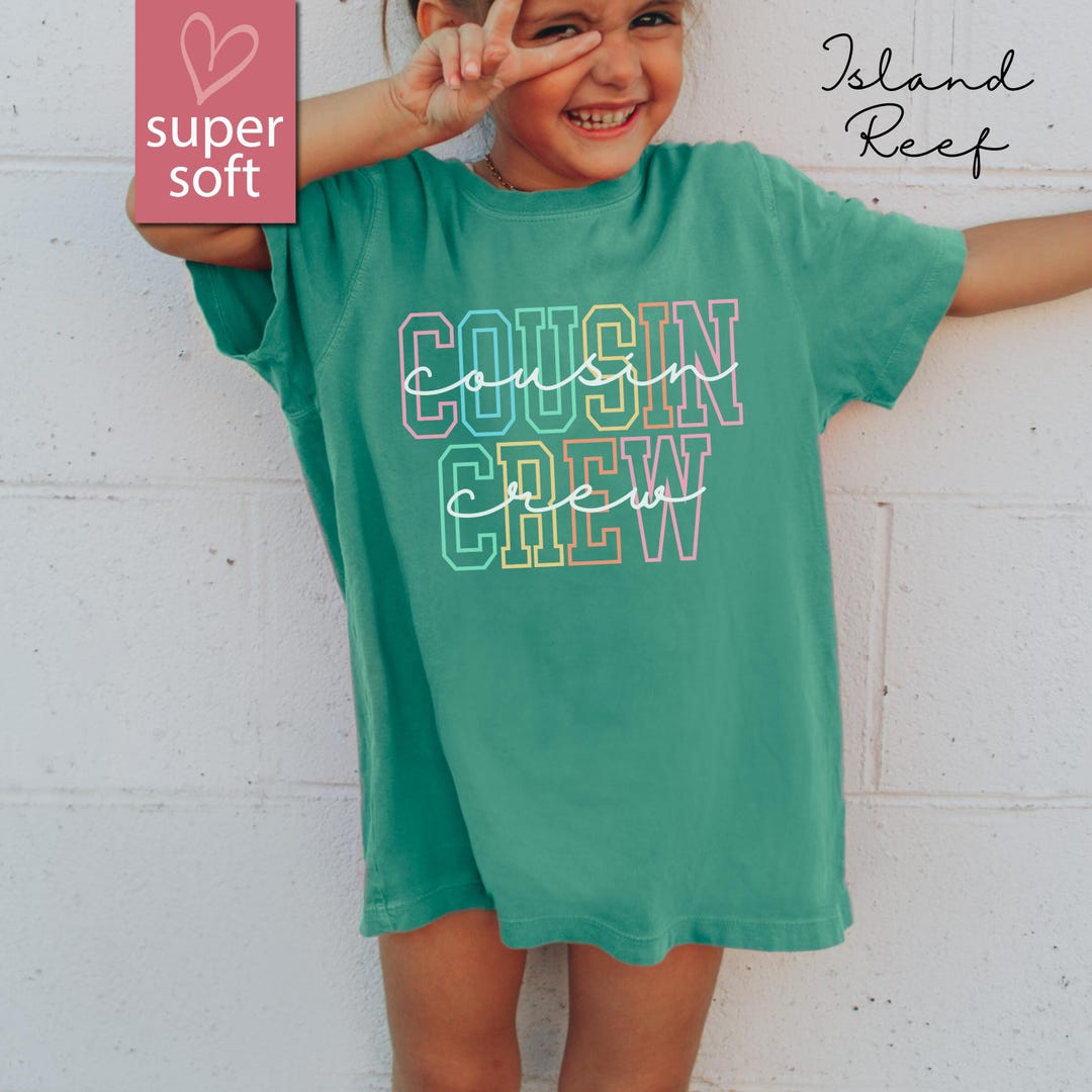 Comfort Colors® Cousin Crew Shirts for Kids, Big Cousin Kid Shirts ...