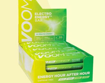 20 X Pocket Rocket Electro Energy Bar Voom