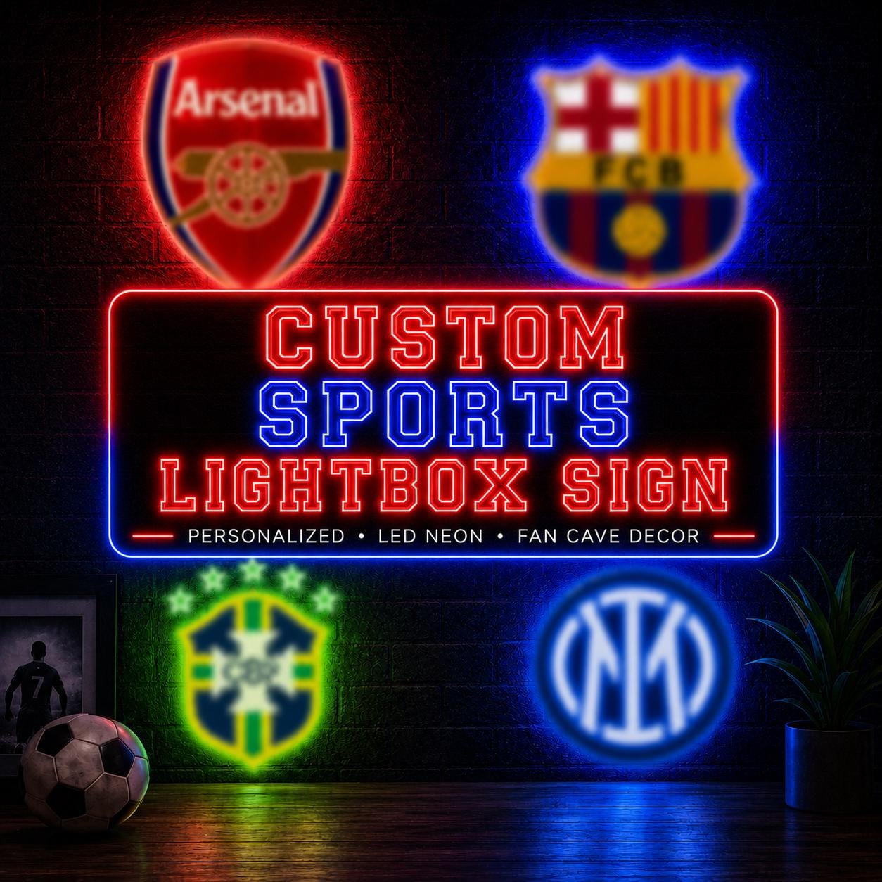 Arsenal neon sign - Etsy 日本