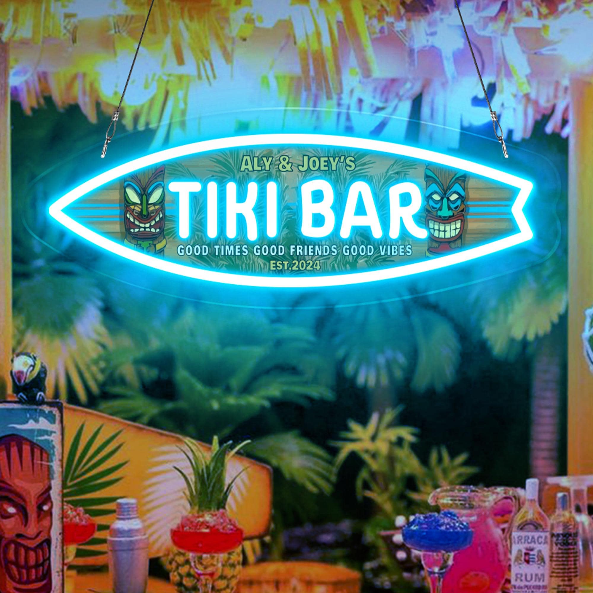 Outdoor Tiki Bar