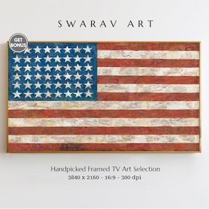 Jasper johns flag - Etsy 日本