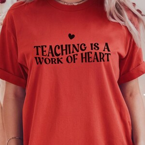 Valentines Day Teacher T-shirt, Teaching Sweethearts Teacher Shirts, Teacher Valentines Day Gift, Love Teacher Shirt, Comfort Colors Shirt