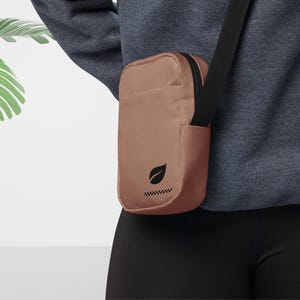 Tan Canvas Crossbody Bag | Crossbody Purse | Shoulder bag | Women bag | Girl bag | Birthday gift | Christmas Gift for Her | Gym Bag