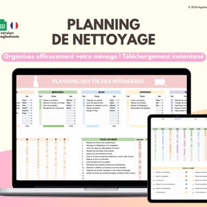 Huishoudplanning | Controlelijst huishoudelijke taken | Sjabloon voor huisreiniging | Wekelijks Maandelijks Jaarlijks, Thuisorganisatie
