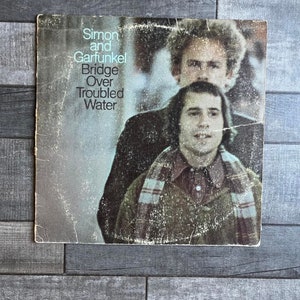 Vintage Simon and Garfunkel ‘Bridge Over Troubled Water’ Vinyl- 1970