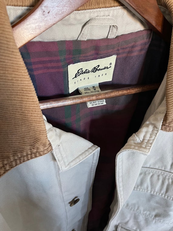 Vintage Eddie Bauer Canvas Trucker Jacket - image 2