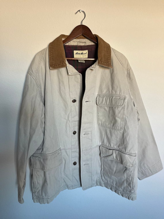 Vintage Eddie Bauer Canvas Trucker Jacket