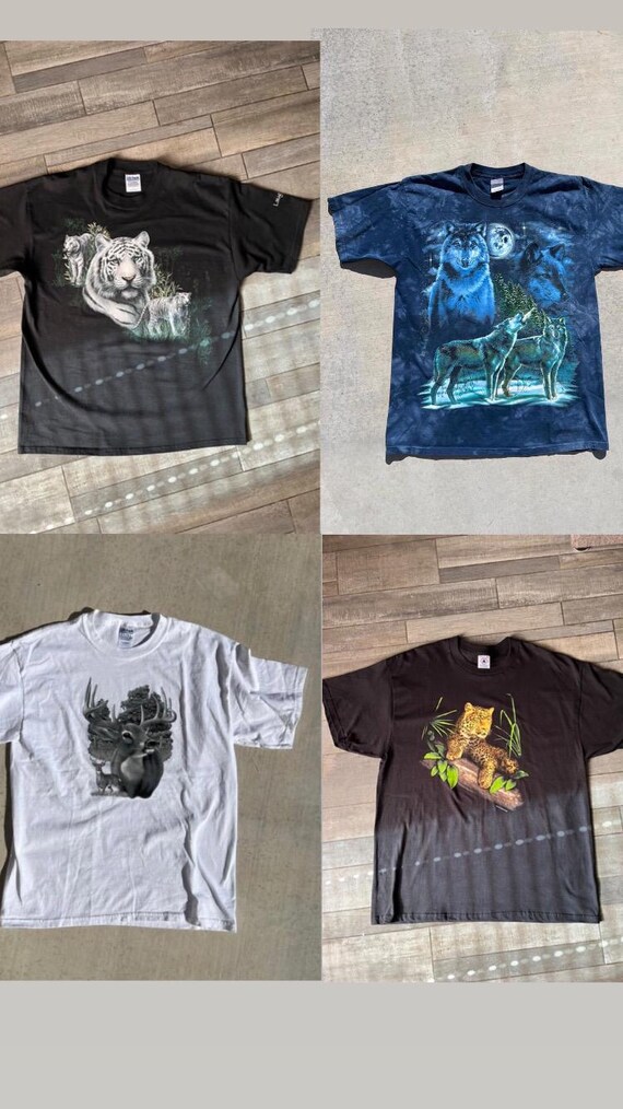 Vintage 90s\ Y2K Animal T-Shirts- Take Your Pick!
