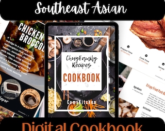 Digital Cookbook | Southeast Asian Flavors | Asian Food Recipes