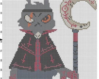 Aym Cult of the Lamb Cross Stitch Pattern