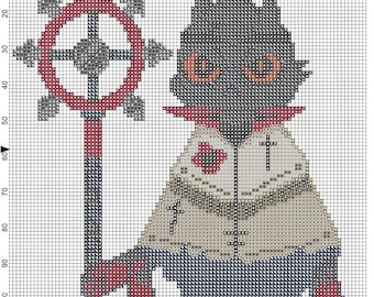 Baal Cult of the Lamb Cross Stitch Pattern