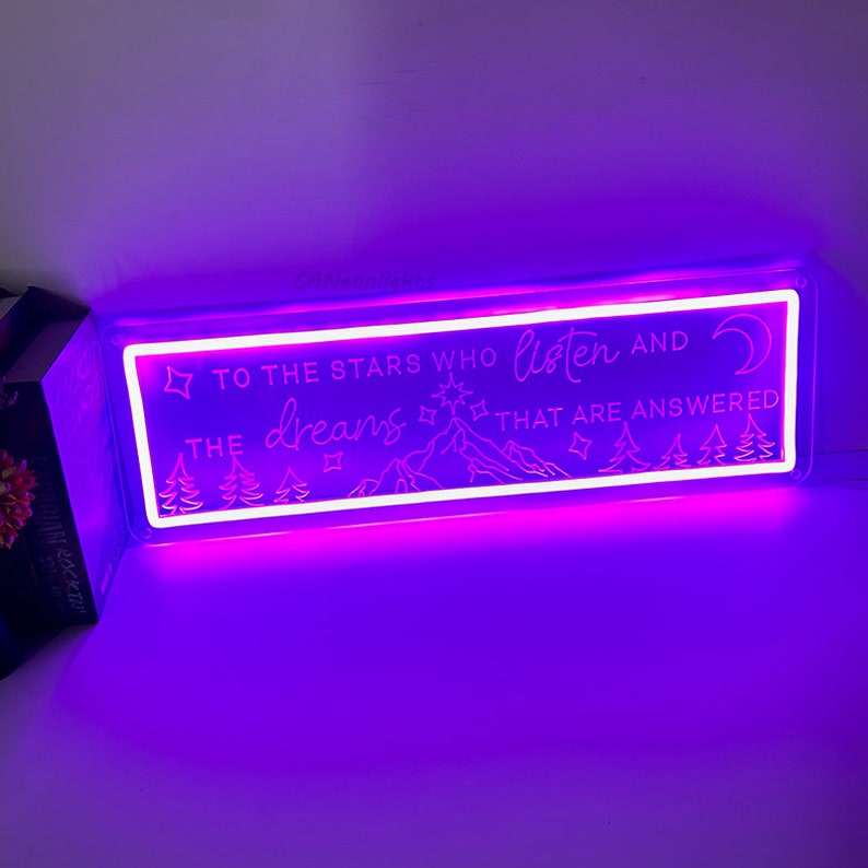 ACOTAR Night Neon Sign: 