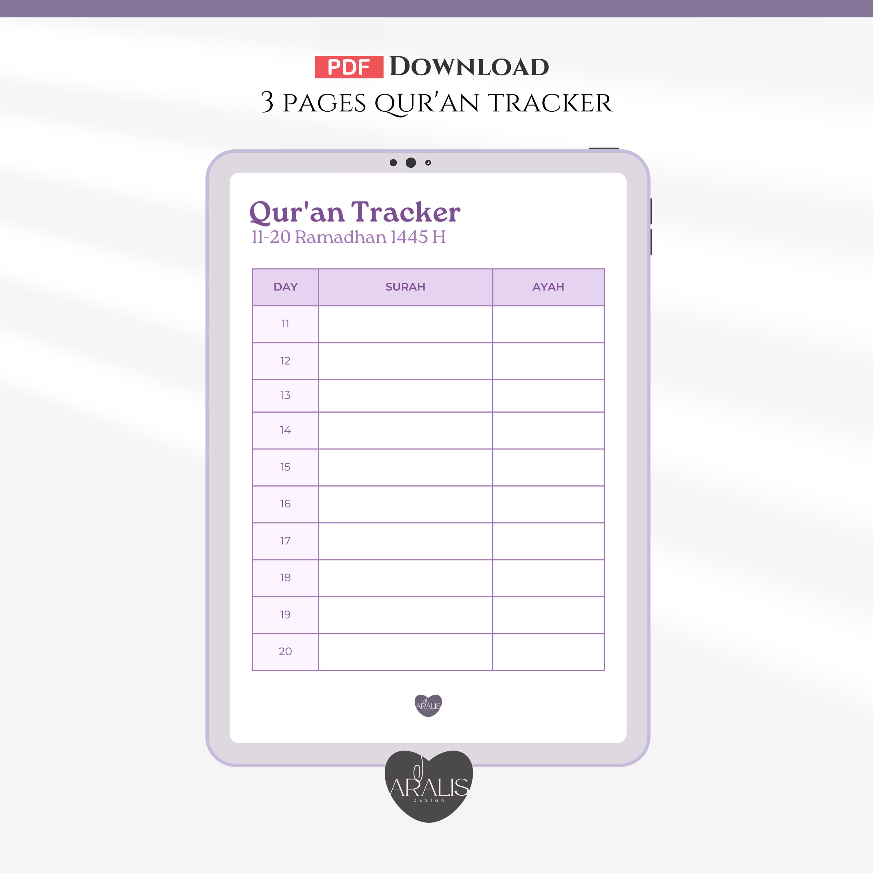 Printable Ramadhan Journal Etsy Printable Ramadhan Journal Etsy