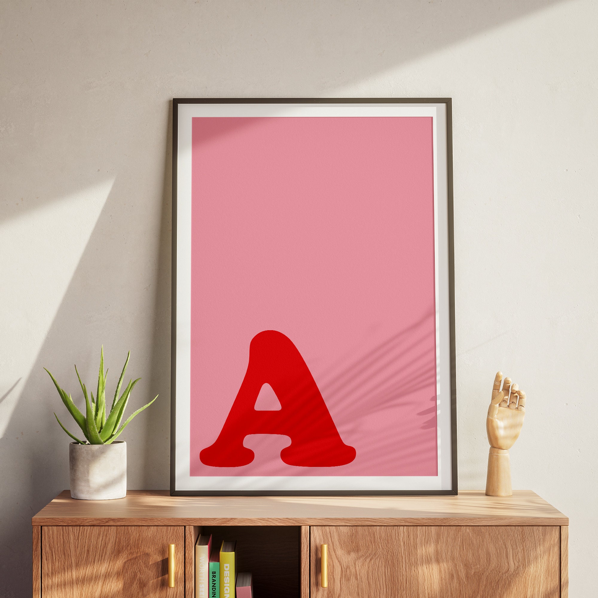 Custom Letter Poster,personalized Quote Wall Art,custom Print,custom ...