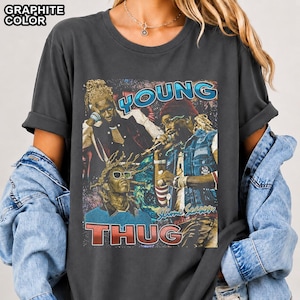 Young Thug  Rapper Hip Hop Music T-shirt, Comfort Colors, Bella & Canvas, Gildan Tee and Sweatshirt FD
