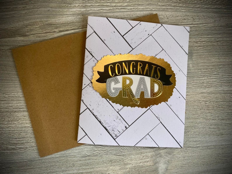 Graduation Card, Congratulations Grad Card, Graduation Card for Senior ...