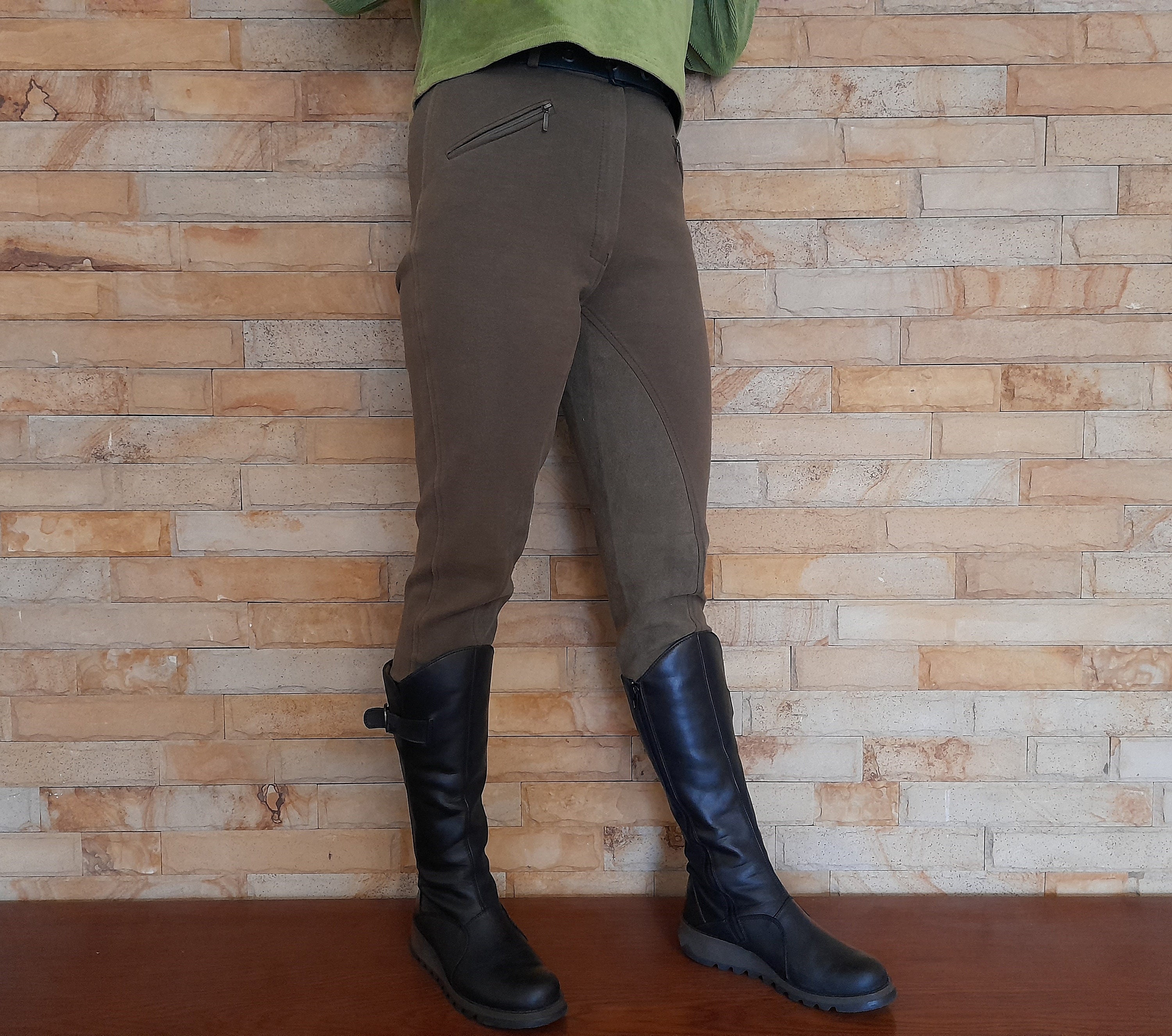Culotte équitation Vintage Jolly Farmer – Taille 32 – Années 1940 Sur Mesure